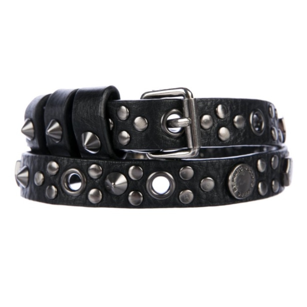Last day! MARC BY MARC JACOBS leather studded belt